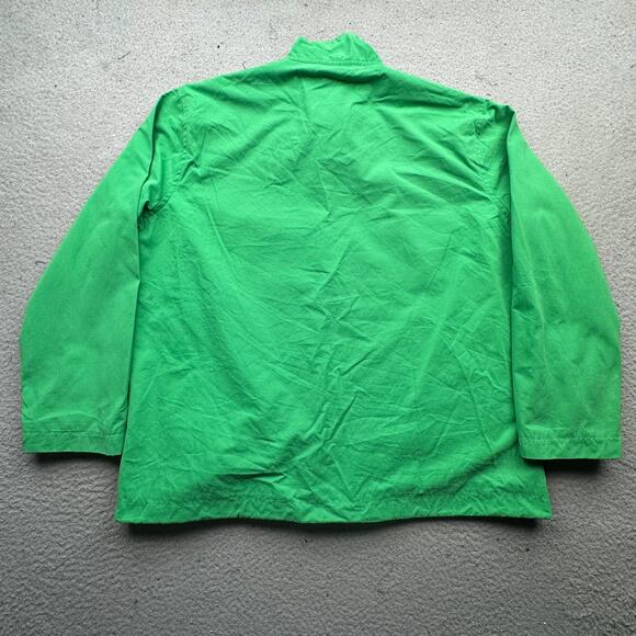 Lilly Pulitzer Lightweight Windbreaker Mesh Lined Jacket Womens Small Green Pink - Picture 13 of 14